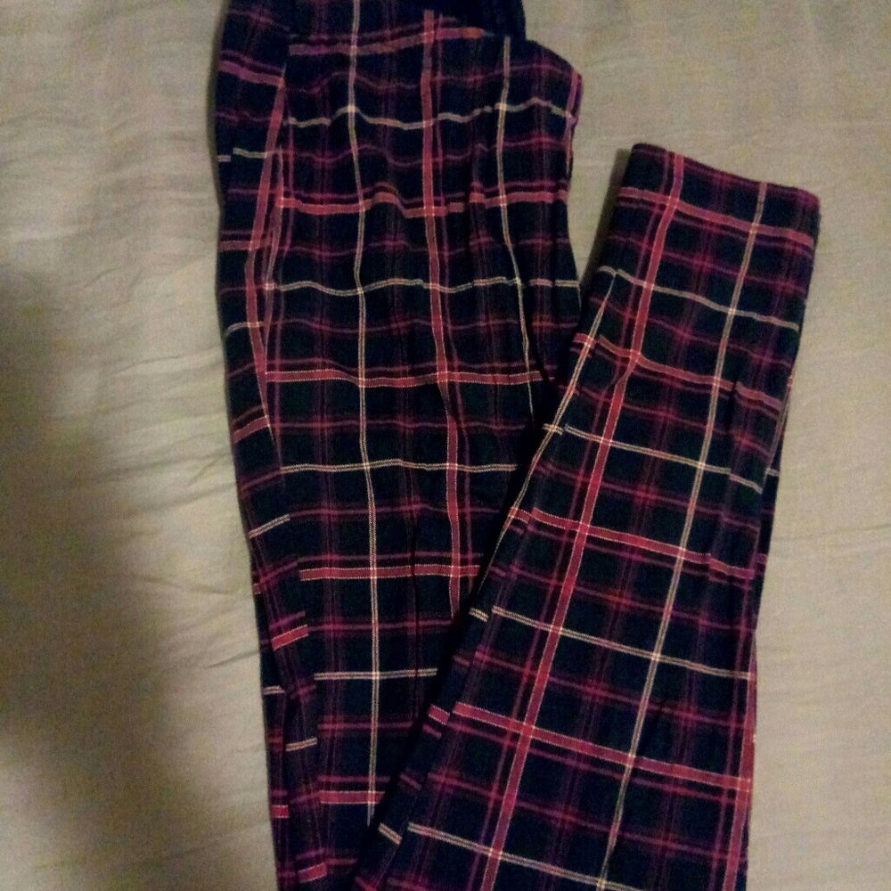 Torrid plaid leggings